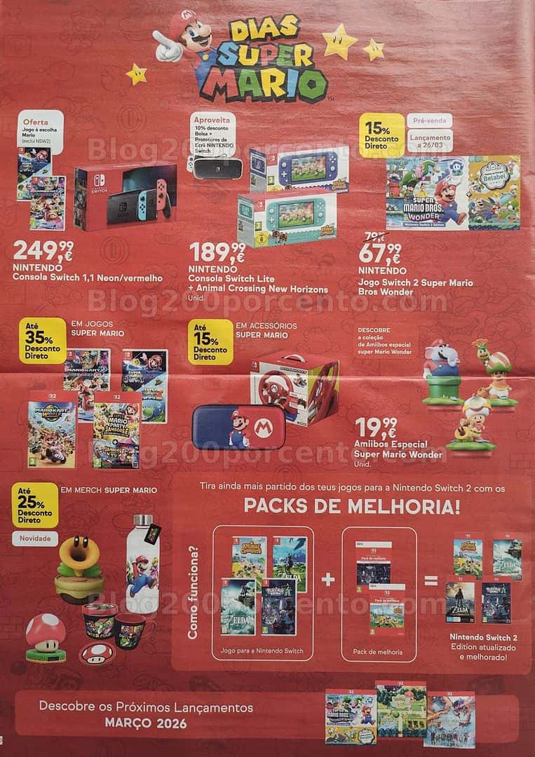 Antevisão Folheto WORTEN Promoções de 10 a 23 março